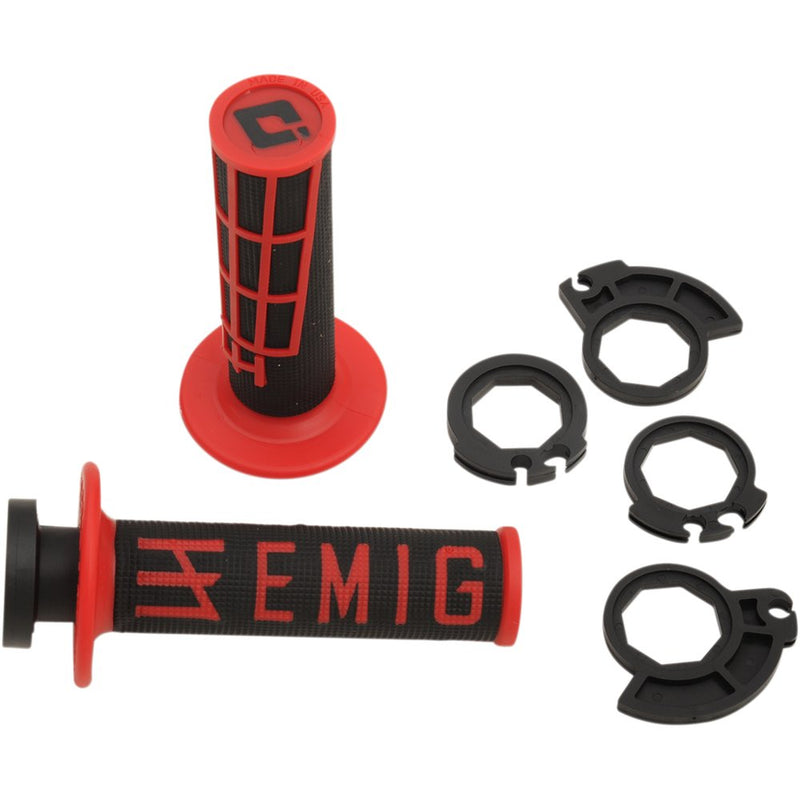 Odi Grips - Emig - Racing - Black/Red H36EMBR