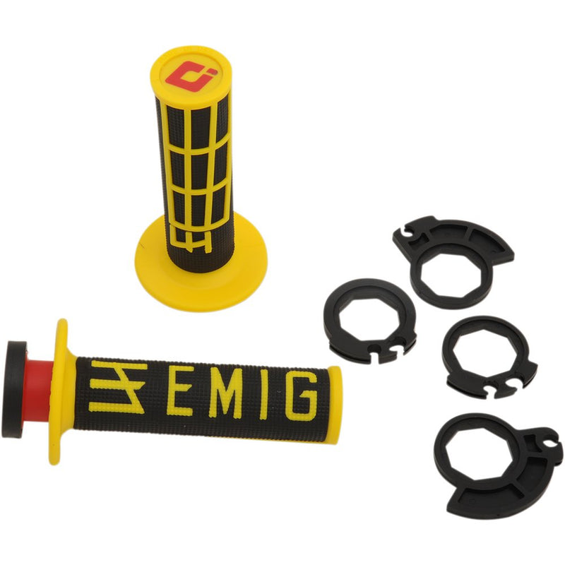 Odi Grips - Emig - Racing - Black/Yellow H36EMBY