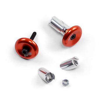 ODI Aluminum Handlebar End Plug - Orange F71APO