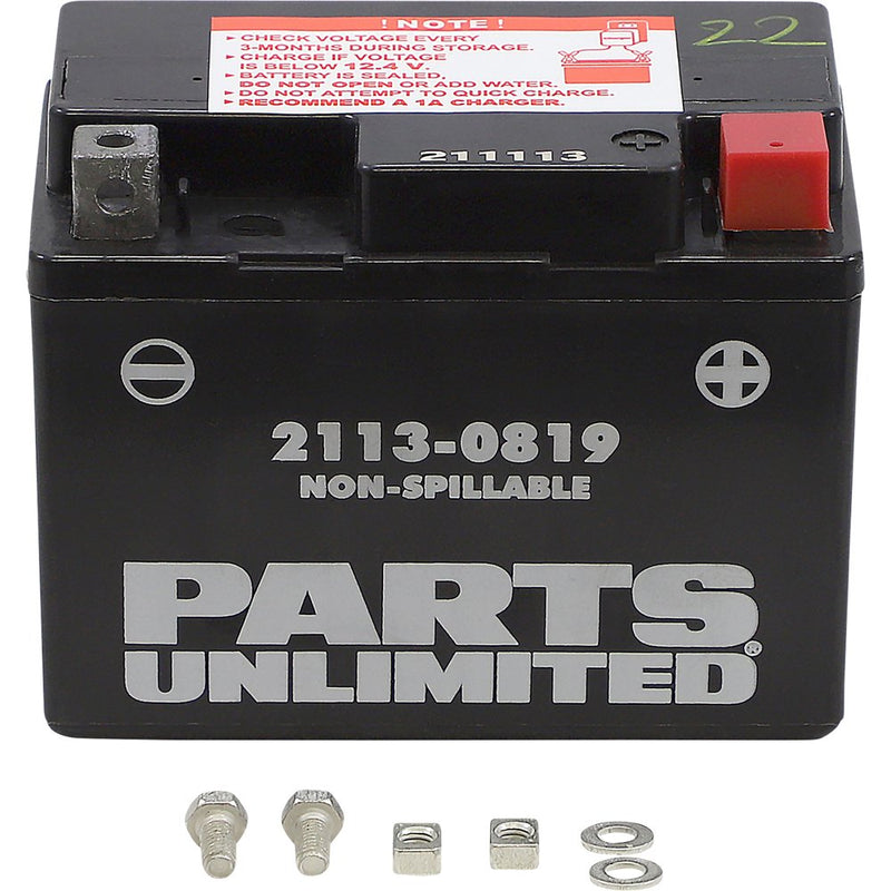 Parts Unlimited AGM Battery - CTZ5S CTZ5S