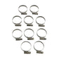 PARTS UNLIMITED Hose Clamps - Embossed - 20-32 mm - 10 Pack T03-6255-10