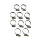 PARTS UNLIMITED Hose Clamps - Embossed - 16-27 mm - 10 Pack T03-6254-10