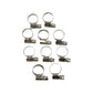 PARTS UNLIMITED Hose Clamps - Embossed - 10-16 mm - 10 Pack T03-6252-10