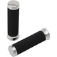 PARTS UNLIMITED Cruiser Grips - Foam - 1" - 130 mm - Chrome L99-90925