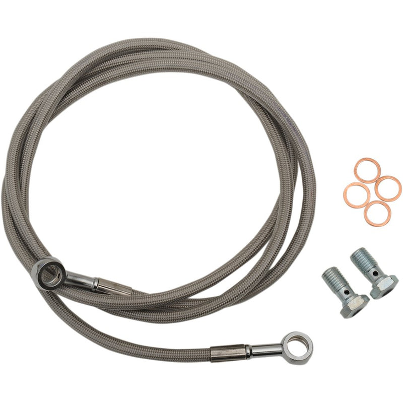 Parts Unlimited +6" Brake Line - Arctic Cat/Yamaha YAM-006-6