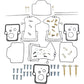 PARTS UNLIMITED Carburetor Repair Kit - Arctic Cat 26-1927