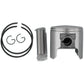 PARTS UNLIMITED Piston Assembly - 62.00 mm - Rotax - Ski-Doo 09-7512