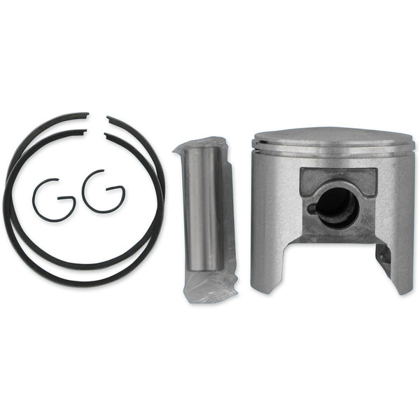 Parts Unlimited Piston Assembly - 62.00 mm - Rotax - Ski-Doo 09-7512