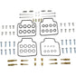 PARTS UNLIMITED Carburetor Repair Kit - Honda 26-1607