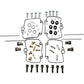 PARTS UNLIMITED Carburetor Repair Kit - Suzuki 26-1708