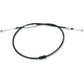 PARTS UNLIMITED Black Vinyl Clutch Cable - Kawasaki 54011-1224