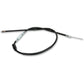 PARTS UNLIMITED Black Vinyl Clutch Cable - Kawasaki 54011-030