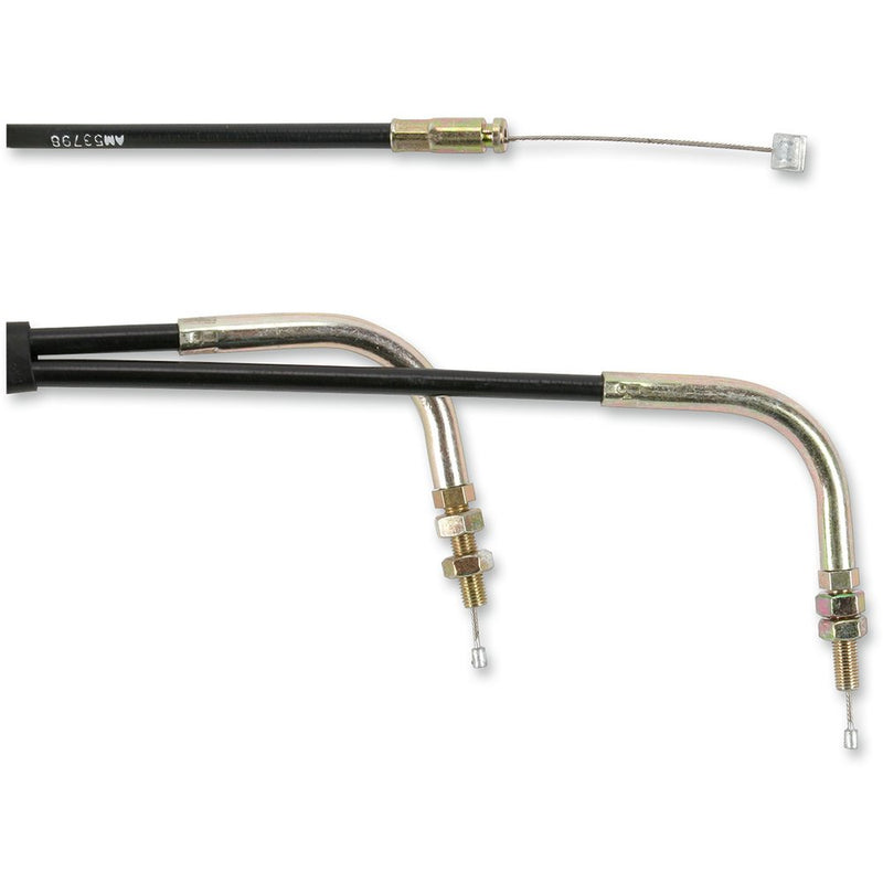 Parts Unlimited Black Vinyl Throttle Cable - John Deere AM53798