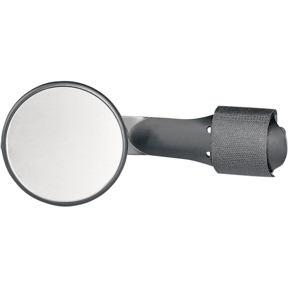 PARTS UNLIMITED Mirror - Side View - Round - Black - Each AM1001