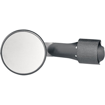 PARTS UNLIMITED Mirror - Side View - Round - Black - Each AM1001