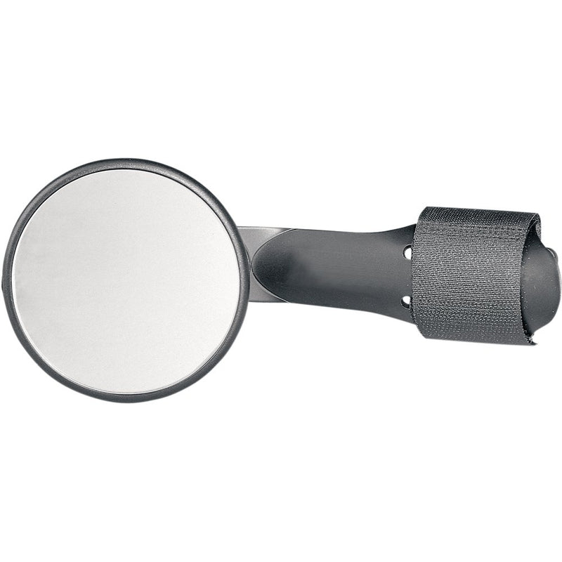 Parts Unlimited Mirror - Side View - Round - Black - Each AM1001