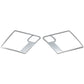 PARTS UNLIMITED Speaker Accent Trim - Front - Chrome 45-8514-BC7