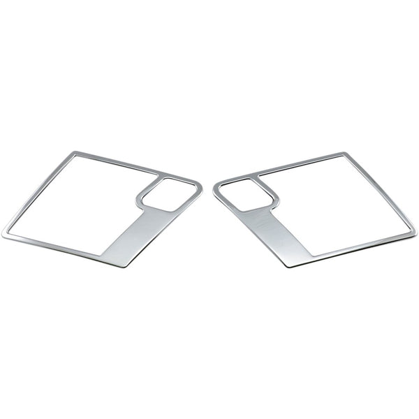 Parts Unlimited Speaker Accent Trim - Front - Chrome 45-8514-BC7