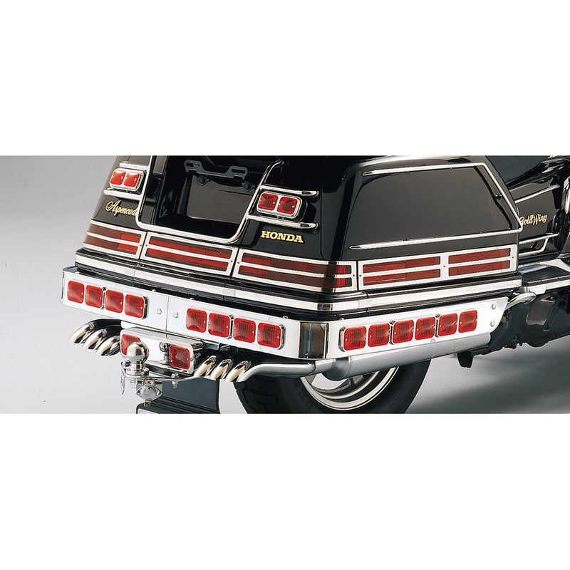 Parts Unlimited Saddlebag Lens Grille Set - Chrome - GL1500 45-8918-BC9