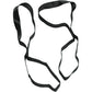 PARTS UNLIMITED Tie-Down Extensions - 1-1/2" x 1-1/2' - Black 3920-0083