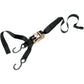 PARTS UNLIMITED 1" Ratchet Tied Down - Assist - Black 3920-0074