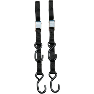 PARTS UNLIMITED 7' Tie-Down - Black - Heavy Duty TDL102