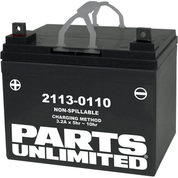 PARTS UNLIMITED AGM Battery - U1-32 Rhino U1-32