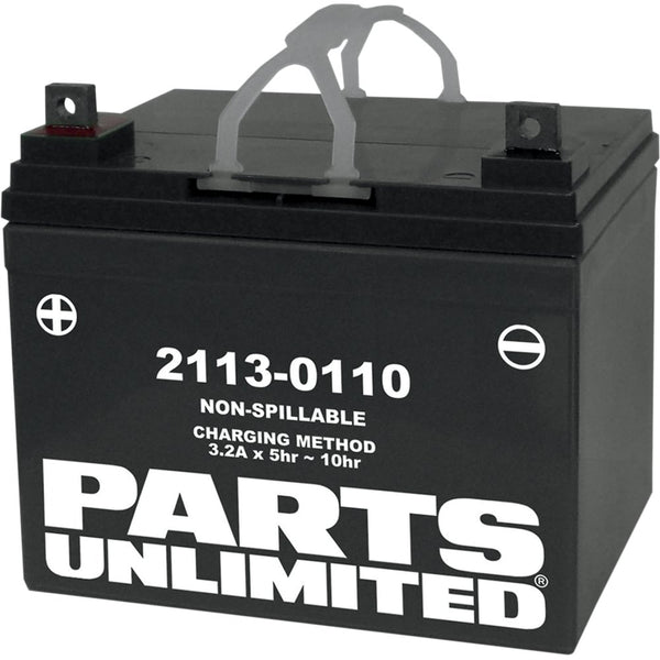 Parts Unlimited AGM Battery - U1-32 Rhino U1-32