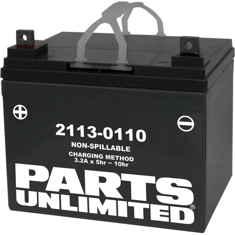 Parts Unlimited AGM Battery - U1-32 Rhino U1-32