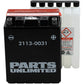PARTS UNLIMITED AGM Battery - YTX14AHLBS .732 L CTX14AHL-BS