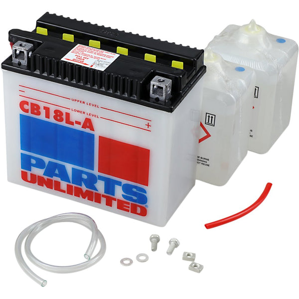 Parts Unlimited Battery - YB18L-A CB18L-A-FP