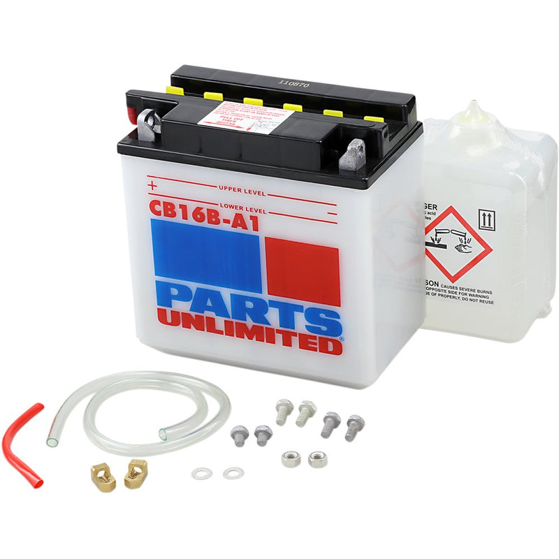 Parts Unlimited Battery - YB16B-A1 CB16B-A1-FP