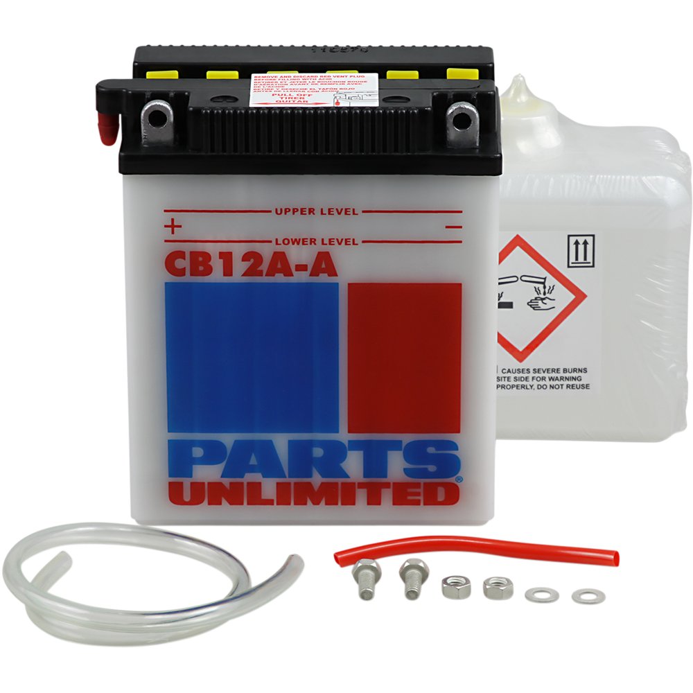 PARTS UNLIMITED Battery - YB12A-A CB12A-A-FP