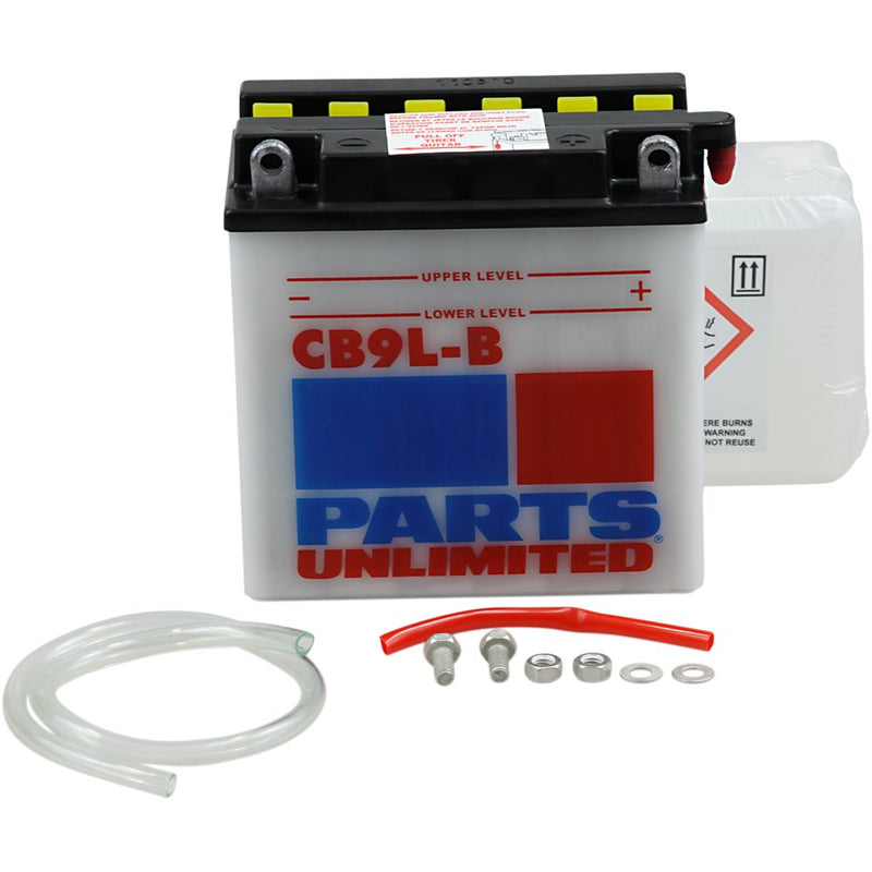 Parts Unlimited Battery - YB9L-B CB9L-B-FP