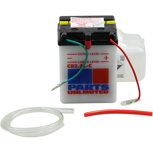 Parts Unlimited Battery - YB2.5L-C CB2.5L-C-FP