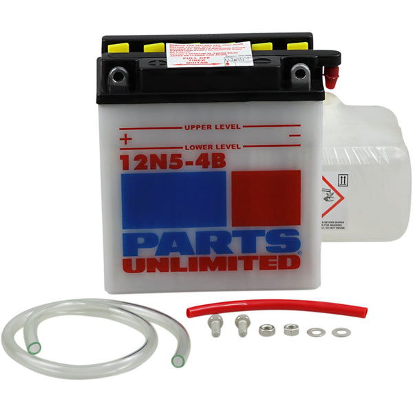 Parts Unlimited Battery - 12N5-4B 12N5-4B-FP