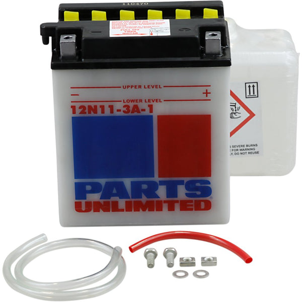 Parts Unlimited Battery - 12N11-3A-1 12N11-3A-1-FP