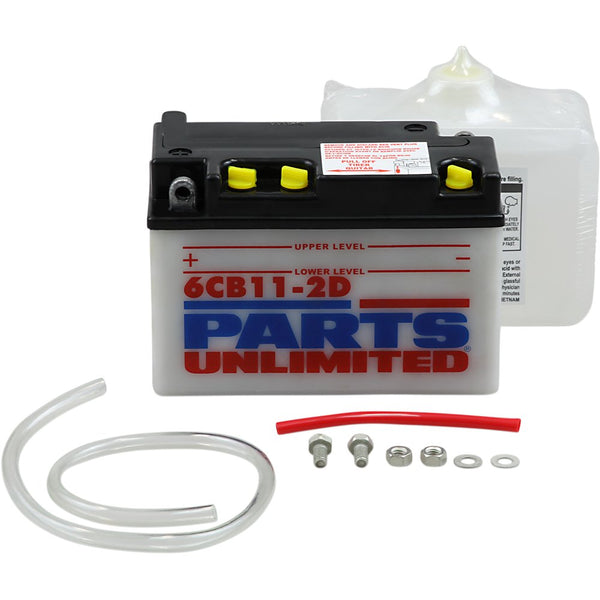 Parts Unlimited Battery - 6YB11-2D 6CB11-2D-FP