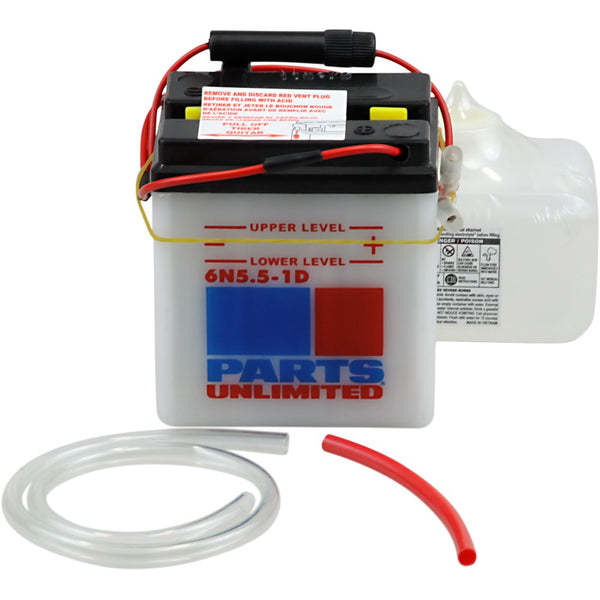 Parts Unlimited Battery - 6N5.5-1D 6N55-1D-FP