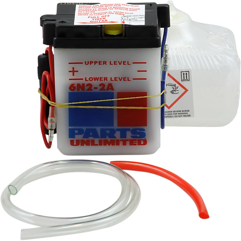 Parts Unlimited Battery - 6N2-2A 6N2-2A-FP