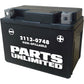 PARTS UNLIMITED AGM Battery - YTX4L CTX4L
