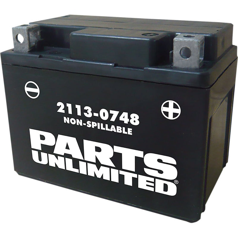 Parts Unlimited AGM Battery - YTX4L CTX4L