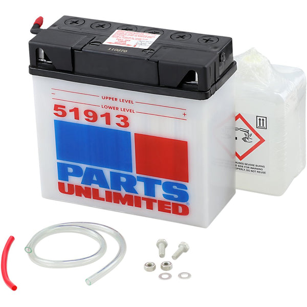 Parts Unlimited Battery - 51913 12C16A-3A-FP