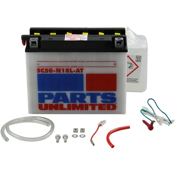 Parts Unlimited Battery - SY50N18LAT with Sensor SC50-N18L-AT-FP