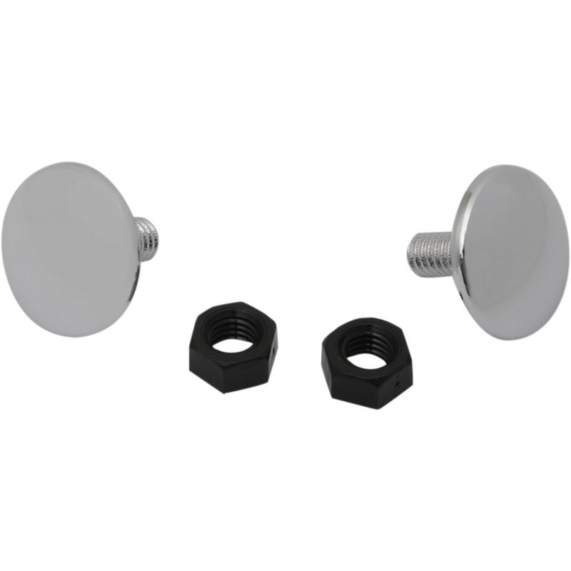 Parts Unlimited Plastic Fasteners - Chrome - 21mm/.827" V97128C