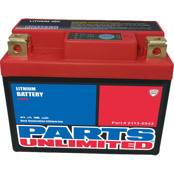 Parts Unlimited Battery - LFP03-B LFP03