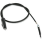PARTS UNLIMITED Black Vinyl Brake Cable - Yamaha 1W1-26341-00