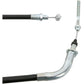 PARTS UNLIMITED Black Vinyl Brake Cable - Yamaha 2XJ-26361-00