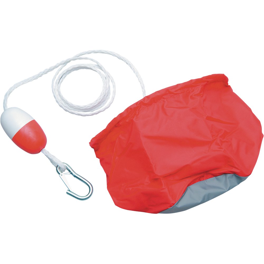 PARTS UNLIMITED Anchor Bag with Rope/Float - PWC - Red A2381RDLM