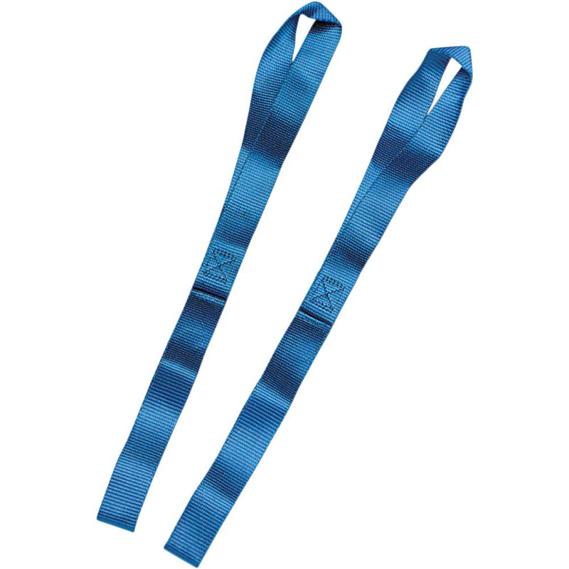 Parts Unlimited Tie-Down Extensions - 1" x 1.5' - Blue 13-0003